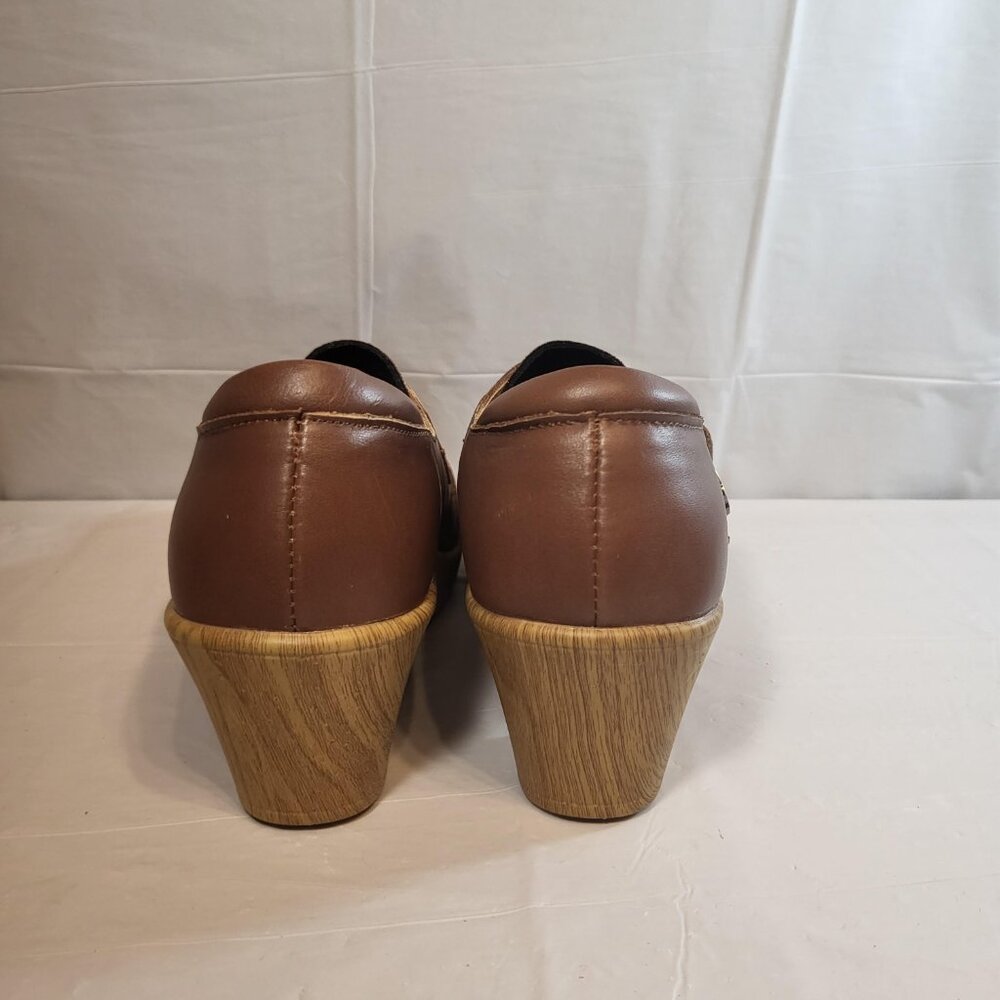 Alegria Holli Leather Clog Size 38 EU Hazelnut - Picture 4 of 8